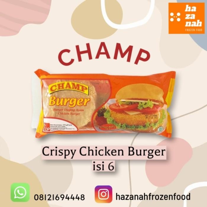 

(Allthebest) paket burger champ dan roti bernardi