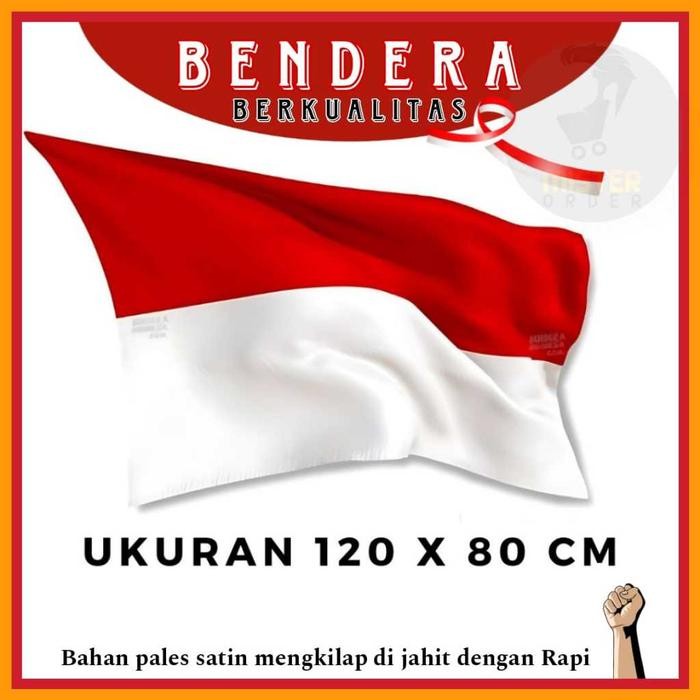 (Allthebest) Bendera Merah Putih 120 x 80-Bendera Merah Putih-BENDERA MERAH PUTIH BENDERA INDONESIA