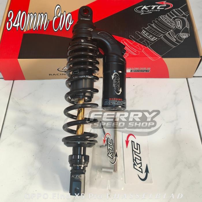 Shockbreaker KTC evo Vario 160 / Shock KTC evo 340mm Vario 160