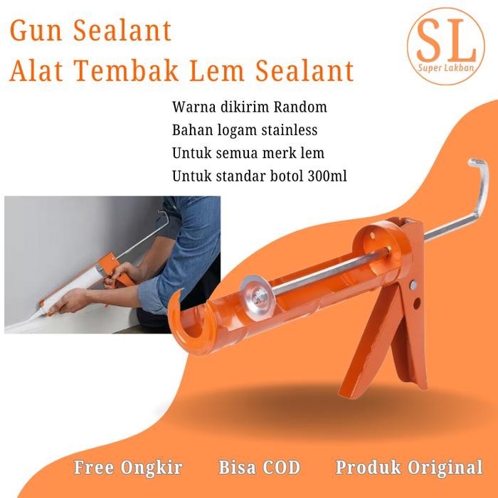 ID'' ALAT TEMBAK SILIKON SEALANT TABUNG CAULKING GUN SIMPLE PRAKTIS & KUAT