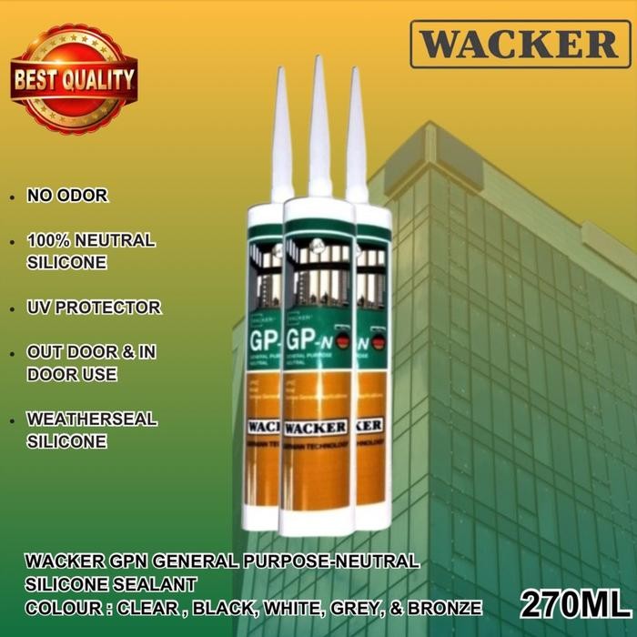 ID'' WACKER GPN/SILICONE SEALANT WACKER GPN/LEM KACA/SILIKON WACKER GPN