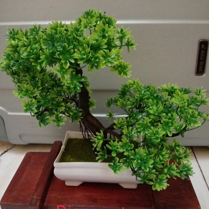 (Allthebest) bonsai sakura merah/bonsai sakura hijau/bonsai artificial termurah