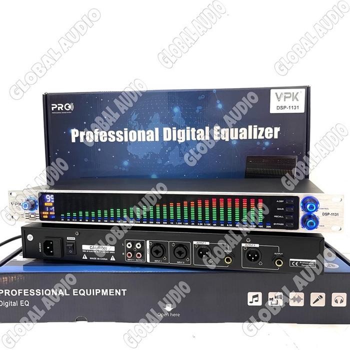 Equliser Digital VPK DSP 1131 Original Equalizer Digital VPK1131 Vpk Dsp1131 Bagus ( Bisa COD )