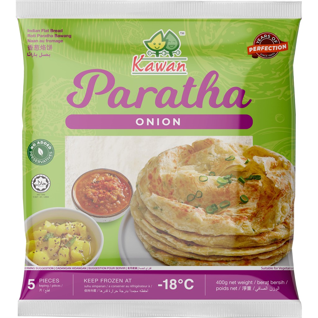 

Roti Paratha Onion 400 gram