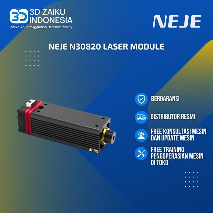 Original Neje N30820 Laser Module Engraving Machine 20W 450Nm