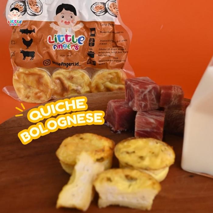 

Little Fingers Quiche Bolognese Frozen Food