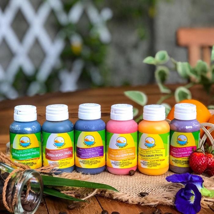 

(50 ML) Perisa Makanan dan Minuman Pasta Cap Ikan Paus, Flavor - Aroma