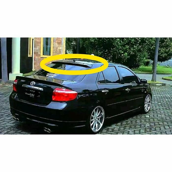 Spoiler Vios 2004 2011 gen1 gen2 roof spoiler
