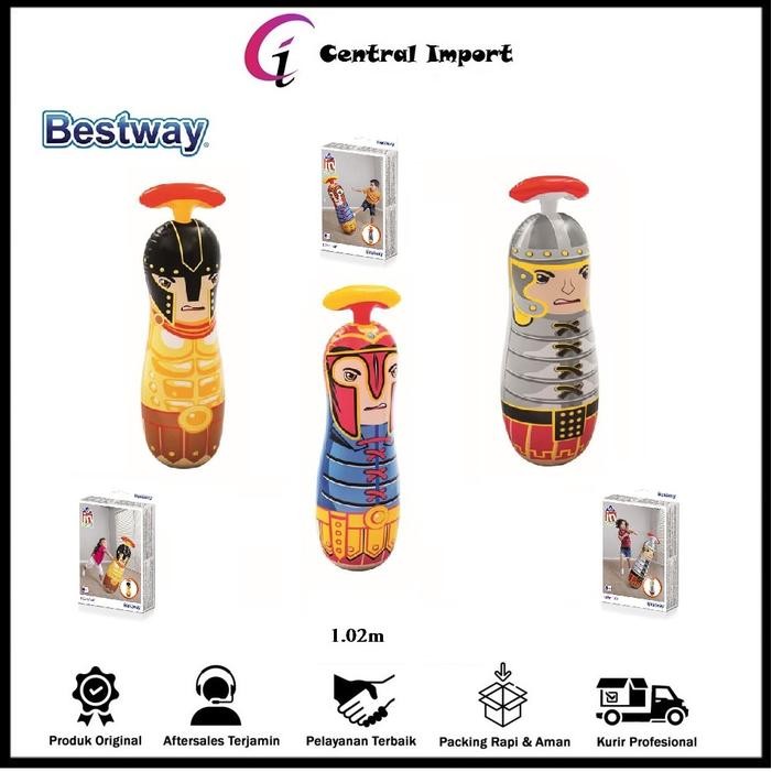 Bestway mainan anak samsak tinju - balon tinju - samsak karakter 52288