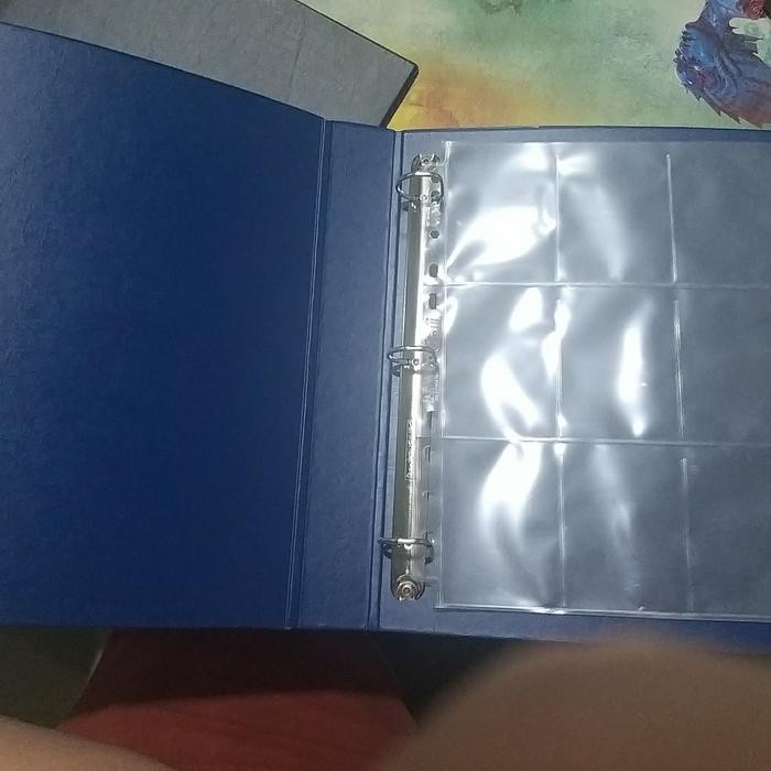 

ALBUM BINDER BANTEX BIRU RING 3 UNTUK POKEMON MTG KPOP KODE 1072