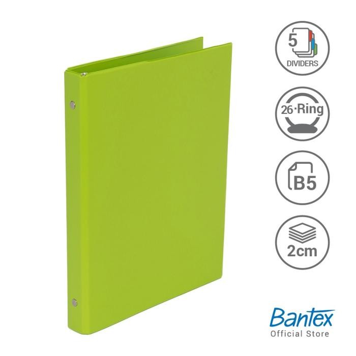 

BUKU BINDER NOTE B5 BANTEX 1326 WARNA LIME KODE 1457