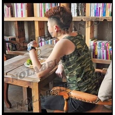 

BREAST BINDER 2IN1 KAITAN TOMBOY TIME MOTIF ARMY / BREAST BINDER MOTIF ARMY / CHEST BINDER TOMBOY