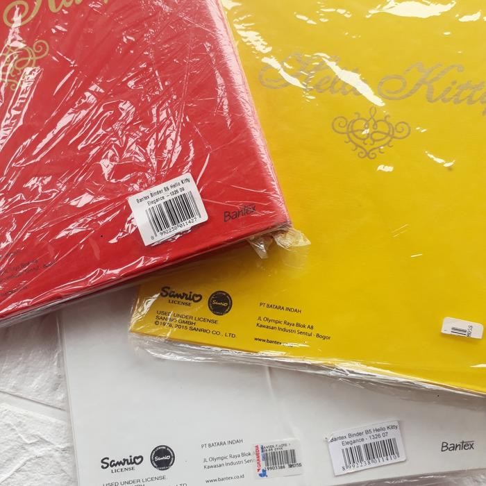 

BANTEX BINDER HELLO KITTY FILE NOTE UKURAN B5 KODE 1450