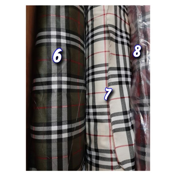 

KAIN BAHAN KATUN JEPANG MOTIF KOTAK / BAHAN KATUN PREMIUM (HARGA 0,5 METER) KODE 1120