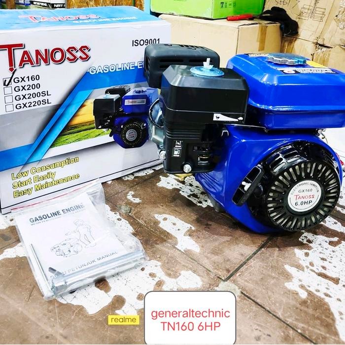 Ready stok Engine Tanoss GX160 6HP Mesin Penggerak GX160 Tanoss Mesin GX160 4Tak