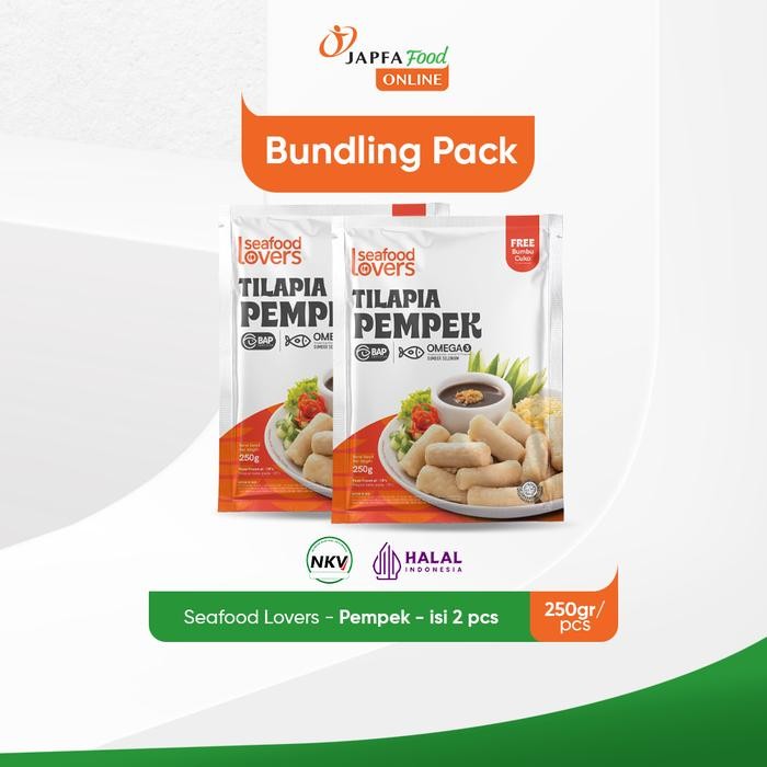 

Seafood Lovers Pempek Ikan 250Gr - Isi 2 Pack