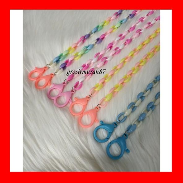 kalung masker tali strap konektor masker anak & dewasa acrylic gembul
