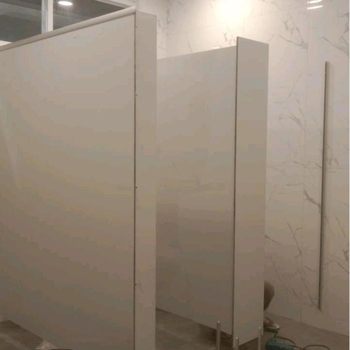 Kubikel Toilet Cubicle Toilet Partisi Toilet Terpasang Pvc Board Per M2