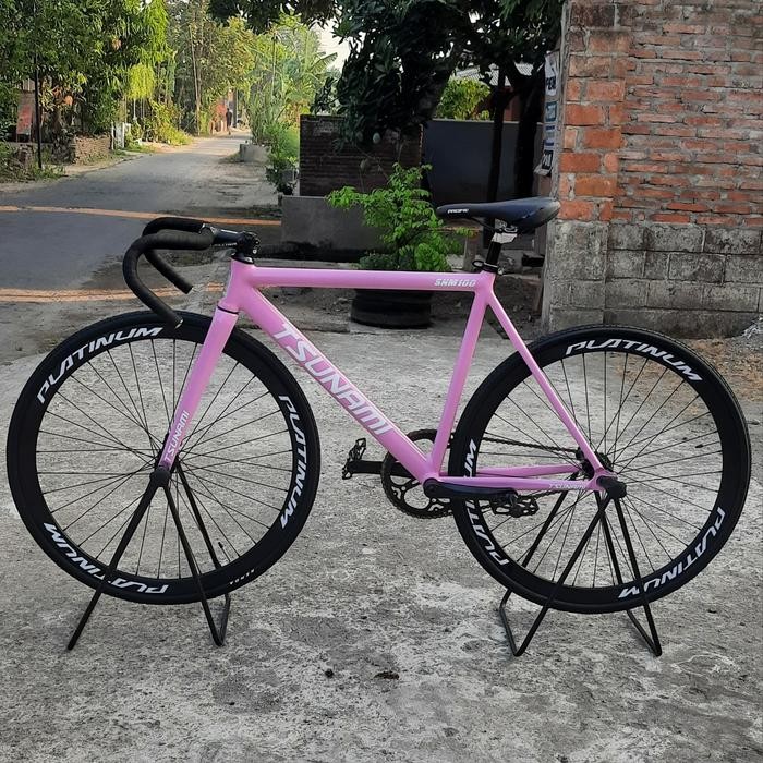 SIAPKIRIM fullbike Fixie Tsunami SNM 100 ( Versie Doltrap ) READY STOCK