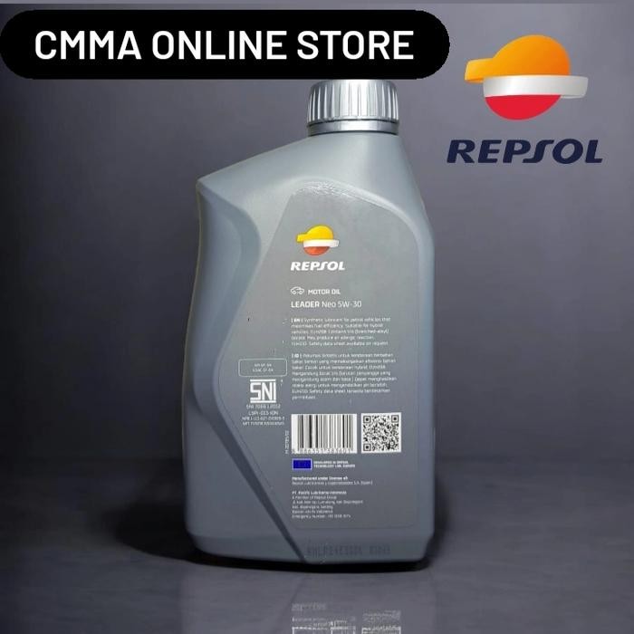 Repsol Leader Neo 5W-30 Oli Mesin Mobil 1L