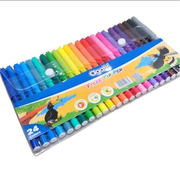 

Spidol Agatis 24 warna /Spidol warna