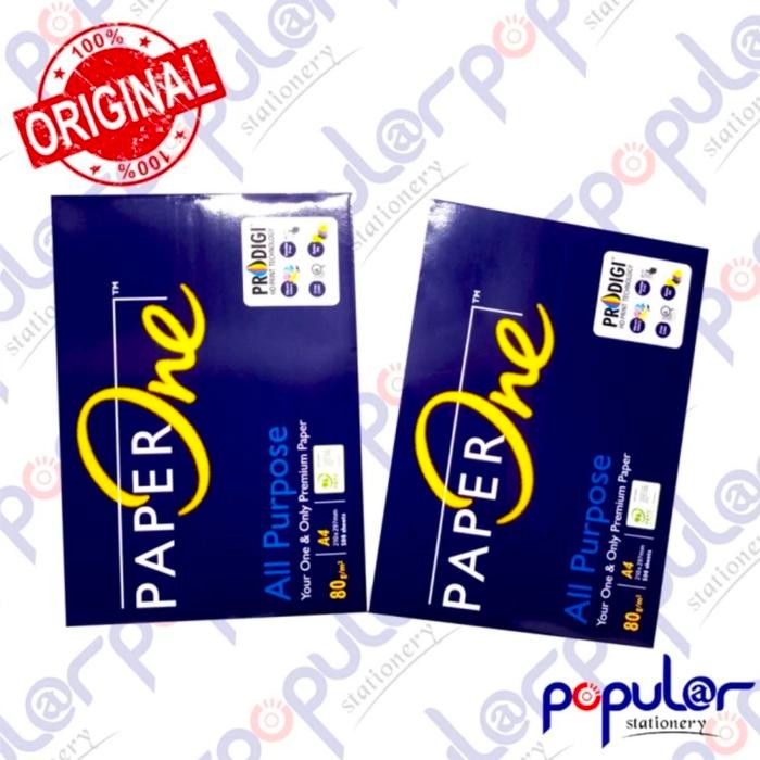 

Kertas HVS Paper One A4 80