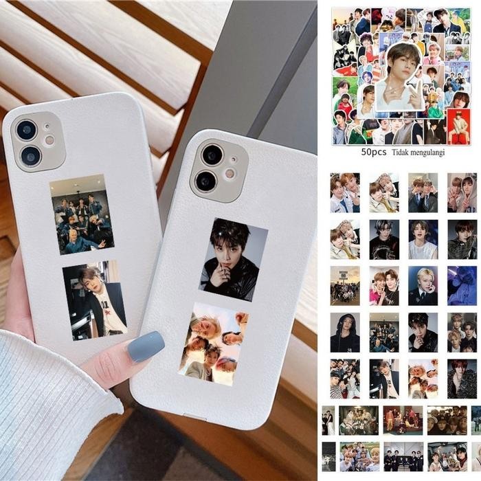 50Pccs Set Sticker NCT BTS EXO KPOP Aksesoris Fangirl Fanboy