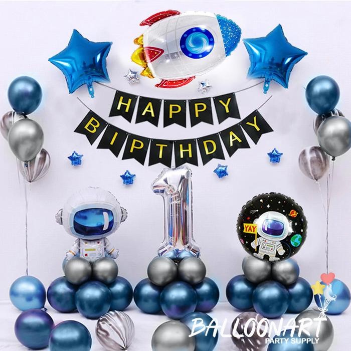 

Terlaris ASTRONOT GALAXY CHROME HAPPY BIRTHDAY DEKORASI SET/BALON FOIL ROCKET SALE