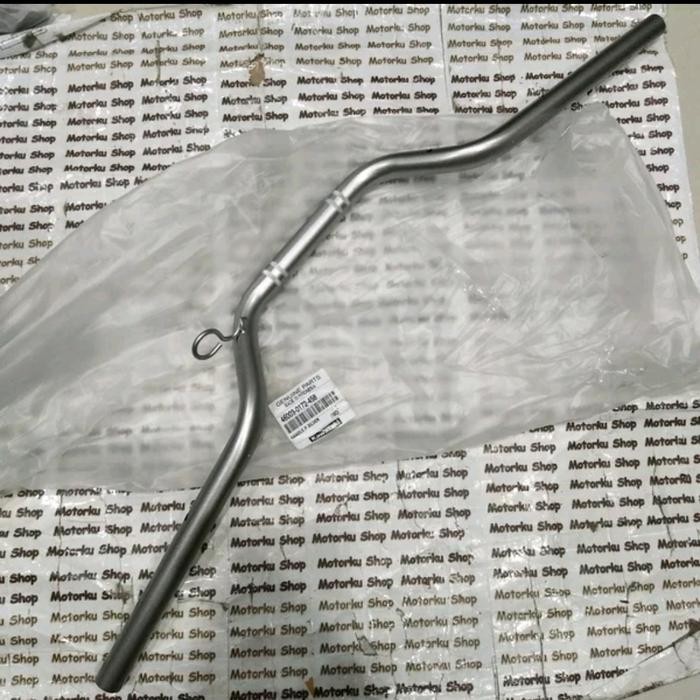 HANDLE STANG SETANG SILVER KAWASAKI KLX 150 ORIGINAL 46003-0172-458