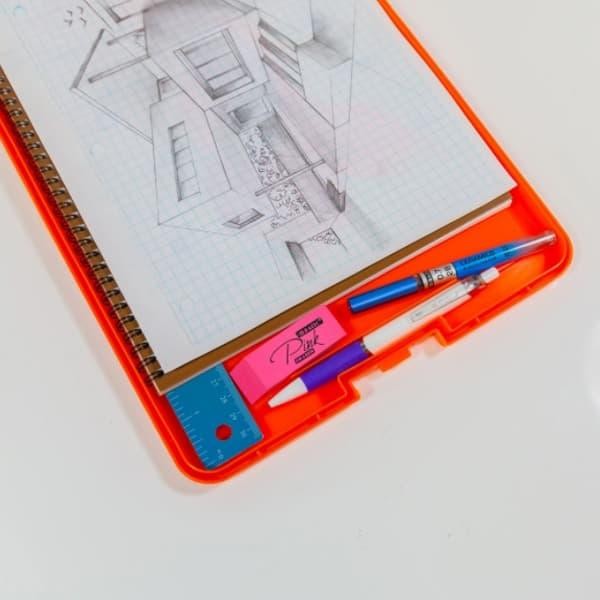 

Bazic Clipboard Storage Case Colors - Papan Ujian