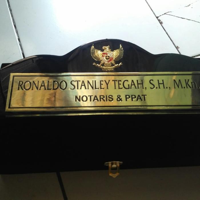 

Bisa Spk! Papan Nama Meja