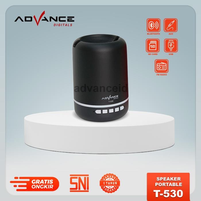TERBARU Advance Speaker T530 Bass Speaker Portable Speaker Bluetooth Speaker Advance Salon Murah