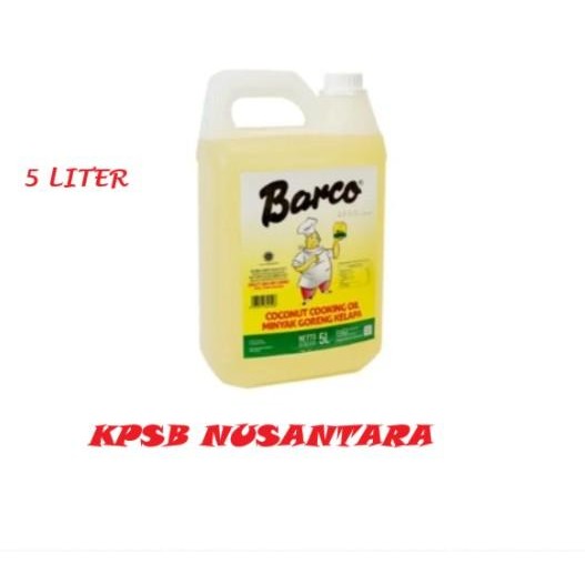

Barco Minyak Goreng Kelapa 5 Liter