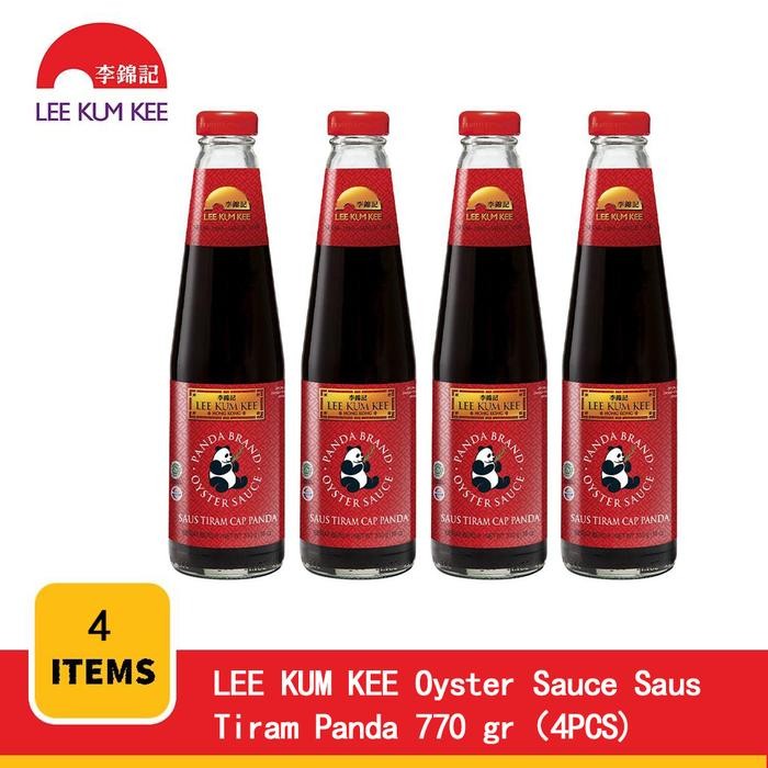 

LEE KUM KEE Saus Tiram Cap Panda 770gr (4pcs)