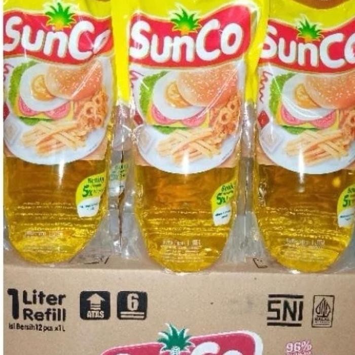 

Minyak Goreng Sunco 1L isi 12 dalam 1 dus