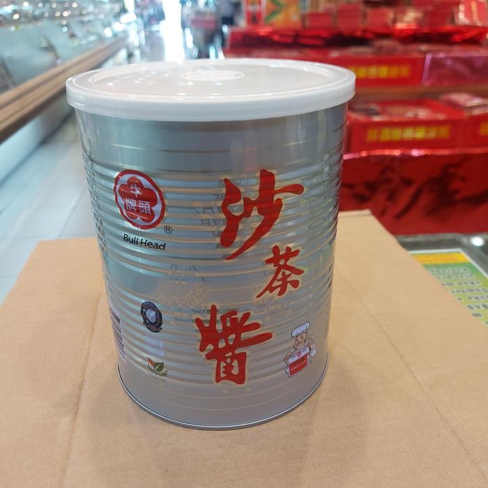 

bull head sha cha barbeque sauce 3kg saus barbekue taiwan bullhead bbq sauce shacha