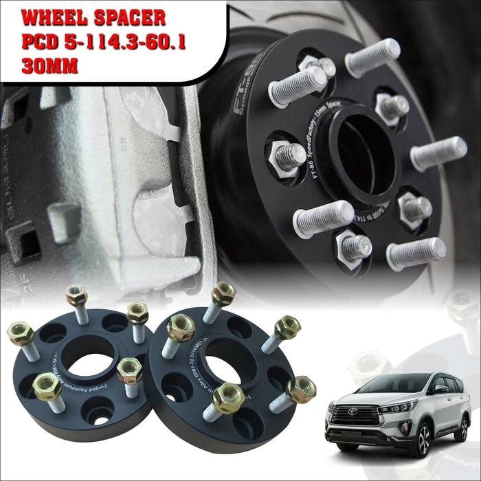 Ready ADAPTOR VELG SPACER ALUMUNIUM TOYOTA INNOVA 30MM - 25mm