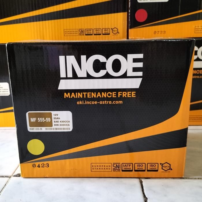 Ready Aki mobil Chevrolet TRAX 555-59 55559 INCOE MF Aki Kering