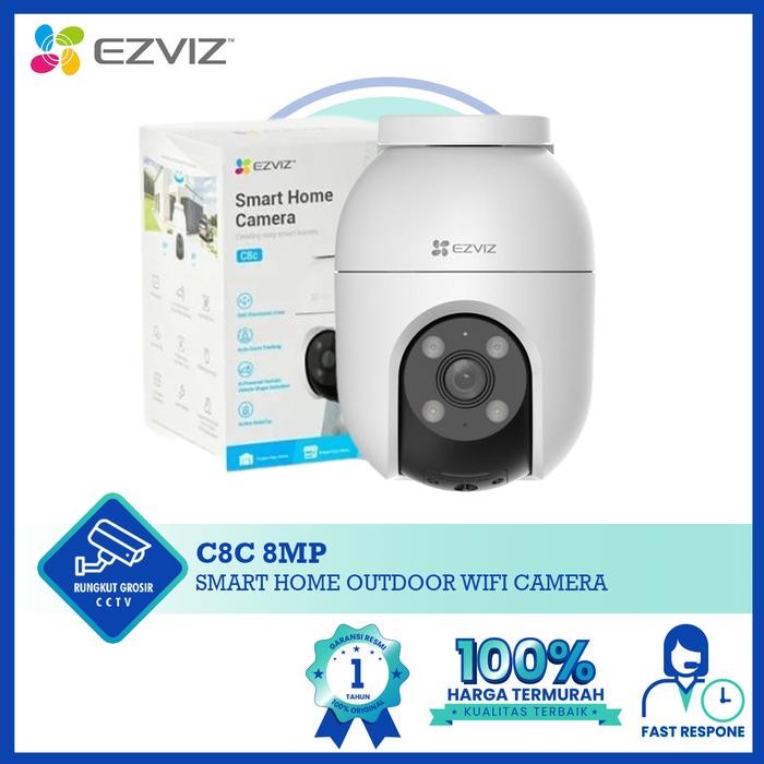 EZVIZ C8c 8MP Smart Home Outdoor Wifi Camera