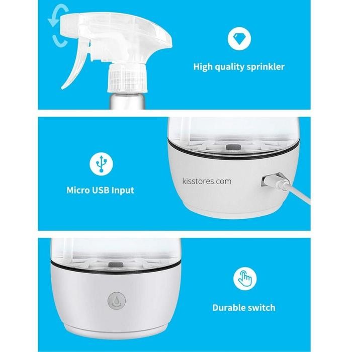 DISINFEKTAN HOCL SPRAY GENERATOR / DISINFEKTAN SPRAY 500 ML