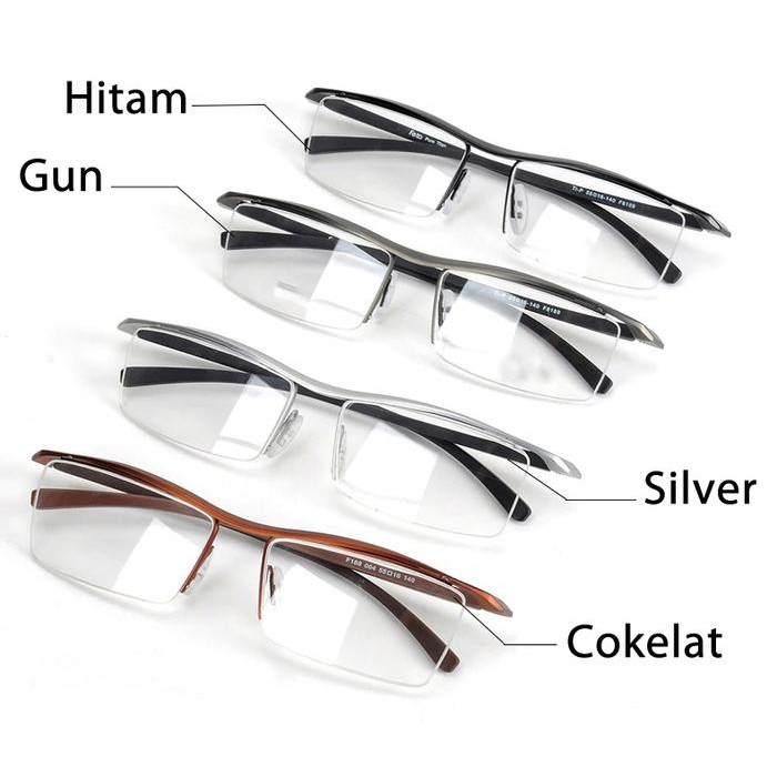 alfa Frame Kacamata Pria Photocromic Sporty Porsche Senur Gantung Minus