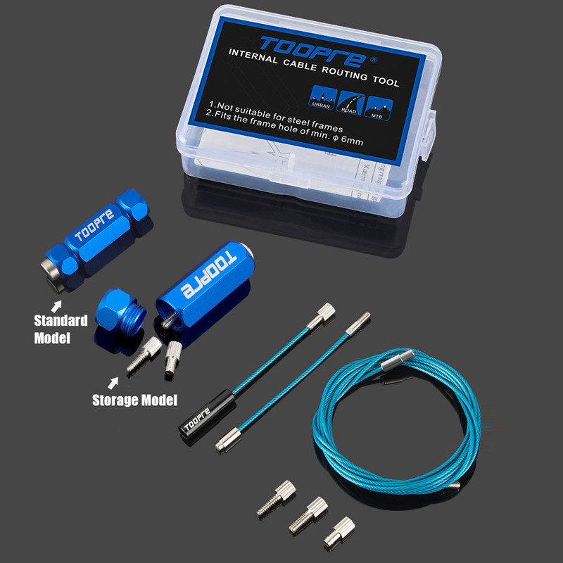 IMPORT Bike Internal Cable Routing Kit Tool Quick Traction Guide Magnet for Bicycle Frames Shift