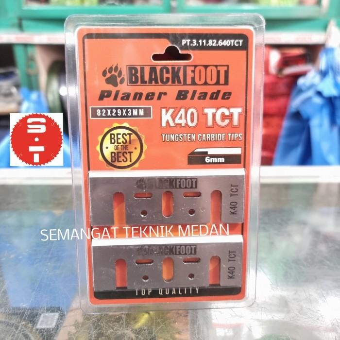 MATA PISAU SERUT KETAM KAYU PLANER BLADE K40 TCT 3" BLACKFOOT K 40 *