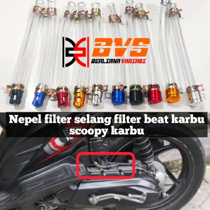 Nepel filter beat karbu scoopy karbu selang hawa filter nepel box filter beat karbu box filter
