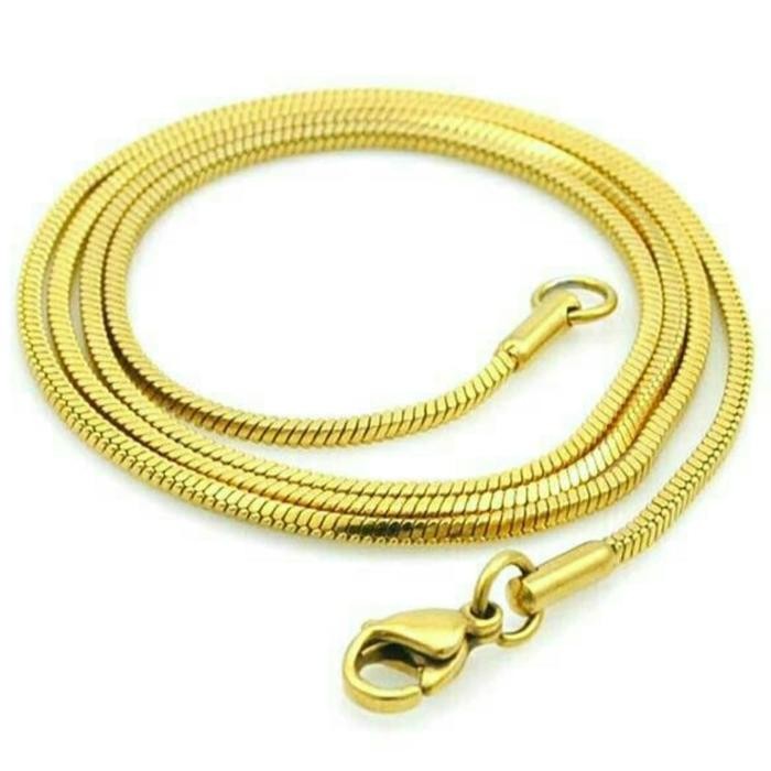kalung emas pria wanita kalung titanium kalung keren kalung gold *