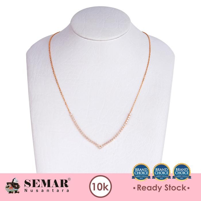 Kalung Emas Mini Aurel Gold 10K Semar *