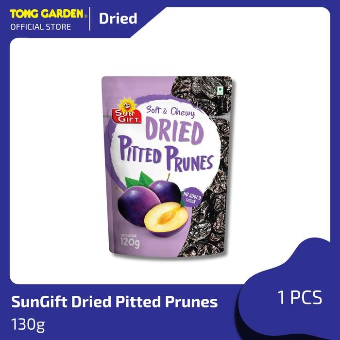 

ORIGINAL Tong Garden SunGift Dried Pitted Prunes 130g READY STOCK