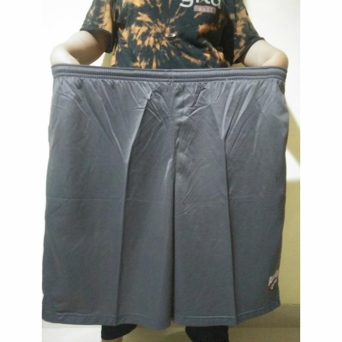 SIAPKIRIM CELANA KOLOR PENDEK SUPER JUMBO UNISEX/CEWEK COWOK MUAT SAMPAI BB100KG READY STOCK