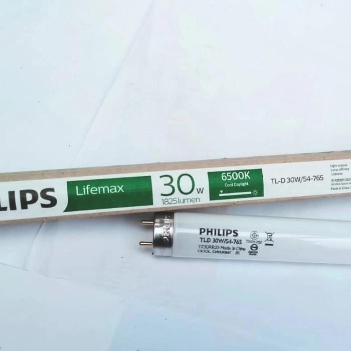 LAMPU NEON TL-D T8 30W 54 / 765 PUTIH 30 WATT 30 W 30WATT PHILIPS