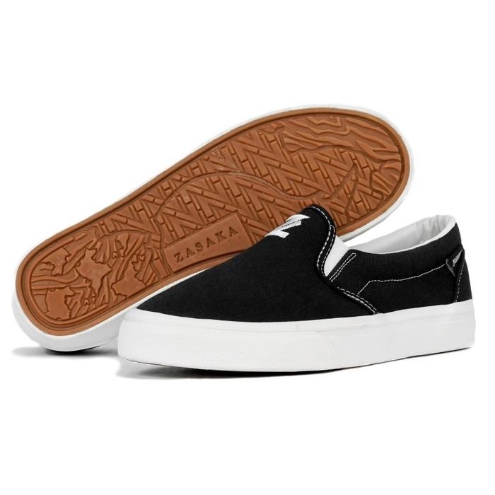Saint Barkley - Sepatu Zasaka - Slip On Brengshake Black Original Pria & Wanita Shoes Sneakers
